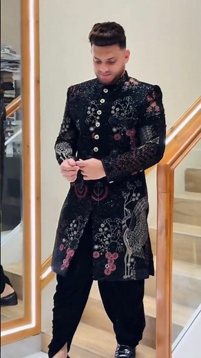 Wedding Stylish Sherwani Suits Design 2025 For Men's