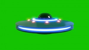 Ufo Flying Saucer On Green Screen Stock Footage Video (100% Royalty-free) 1055598227 | Shutterstock
