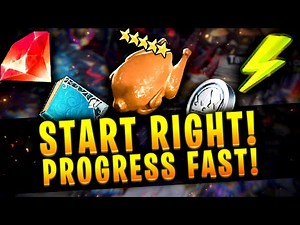 BEST WAY TO START! New Player Guide, Champion Tips And Progress Strategies [Raid Shadow Legends]