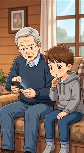 Grandson Teaches Grandpa How to Use a Smartphone 👴🏼👦🏻📱