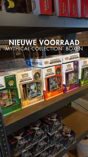 TcgReus on Instagram: "✨ Legendarische Pokémon alert! ✨ De iconische Pokémon TCG: Mythical Collection boxen zijn bij TcgReus verkrijgbaar – een must-have voor elke verzamelaar en fan! 🔥 👉 We hebben maar liefst 11 verschillende Mythical Pokémon om uit te kiezen: Genesect • Celebi • Arceus • Shaymin • Jirachi • Victini • Mew • Keldeo • Meloetta • Manaphy • Darkrai 📦 Wat zit er in elke Mythical Collection box? ✅ 2× Pokémon TCG: Generations boosterpacks ✅ 1× foil promo kaart ✅ 1× exclusieve Pokém