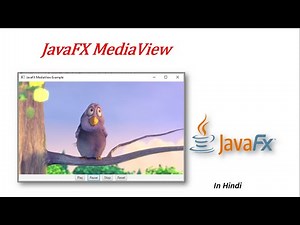 JavaFX Tutorial | MediaView in JavaFX