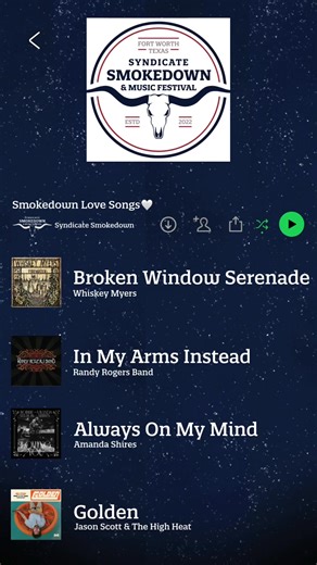 Valentine’s Day is right around the corner, and our Syndicate Smokedown artists have the perfect soundtrack! Whether you’re two-stepping in the Stockyards, kicking back with good BBQ, or riding solo with a cold one, Year 5 is bringing the songs that hit just right. | Syndicate Smokedown & Music Festival