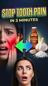 Toothache at 2AM? Stop It in 3 Minutes (Kitchen Hack)
