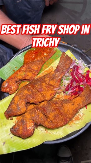 🤯😍Best Fish Fry Shop in Trichy⁉️#shorts #ytshorts #food #foodie #spottedonshorts #streetfood