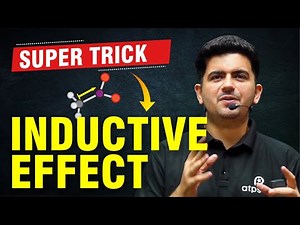 Super Trick For Inductive Effect Class 11 | organic Chemistry | IIT JEE & NEET | Vineet Khatri Sir
