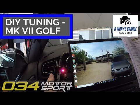 DIY Dynamic+ tune VW Golf Mk VII - HOW TO and FIRST DRIVE - ECU & TCU from 034Motorsport
