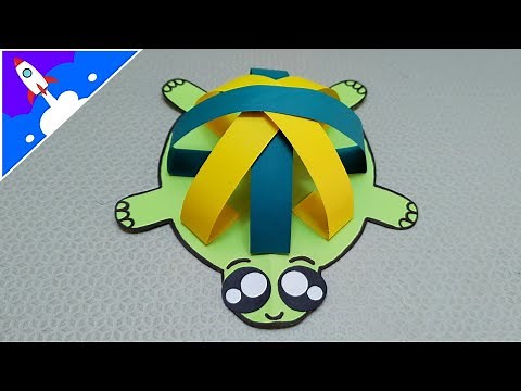 Como fazer uma tartaruga de papel