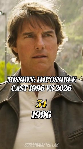 MISSION: IMPOSSIBLE CAST: THEN AND KNOW (1996 VS 2026) #shorts