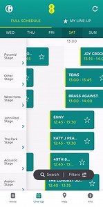 30K views · 314 reactions | By popular demand, the new update of the official Glastonbury Festival app features an A-Z artist search! PLUS other new features inc map venue search & custom pins + personal line-up schedule view Download for free: iOS: https://glas.to/iOS-app Android: https://glas.to/android-app | Glastonbury Festivals | Facebook