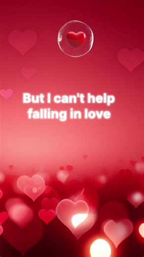 懷念老歌跟唱學英語#Elvis Presley# Can't Help Falling In Love# #music#貓王#墮入情網