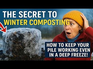 THE SECRET TO WINTER COMPOSTING: How to Keep Your Pile Working Even in a Deep Freeze!