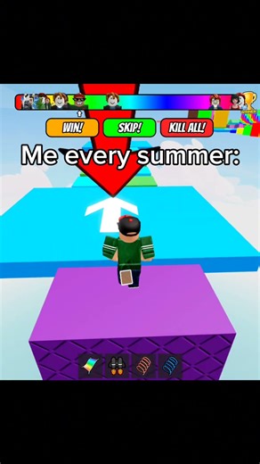 Every summer be like #shorts #roblox #memes #fypシ #tiktok #obby