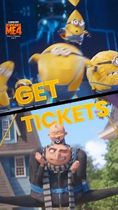 Are you ready to get despicable? Get Tickets for #DM4, only in theaters July 3. | Minions