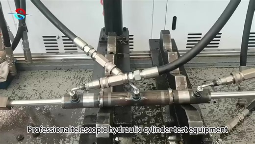 High Pressure Hydraulic Cylinder Repair Bench Hydraulic Testing Platform Hydraulic Cylinder Disassembly