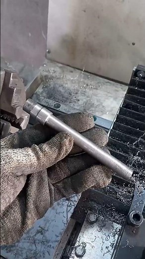 DIY CNC Metal Lathe Running Mach3 Successfully #diy #cnc #lathe #mach3