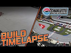 How I Made the Charlotte Motor Speedway for my NASCAR Stop-motion Series!
