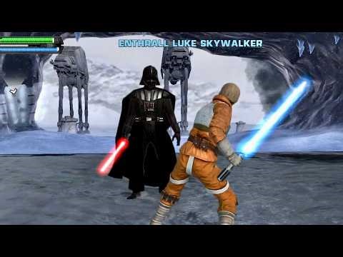 Star Wars: The Force Unleashed - Darth Vader vs Luke Skywalker (Full Boss Fight)