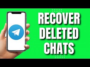 How To Recover Deleted Telegram Chat (2023)