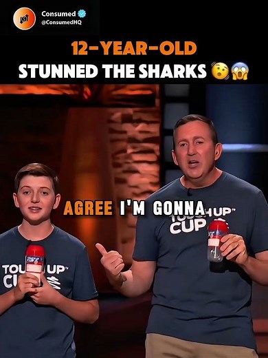 12-Year-Old Pitched and Left Sharks Speechless !