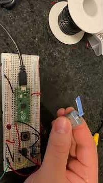Controlling a mini DC motor with the raspberry pi pico