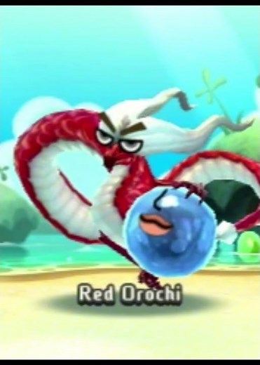 Red Dragon (Miitopia 3DS | Regular Enemy) Vs Red Orochi (Miitopia 3DS | Boss)