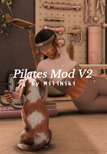 Pilates Mod V2 by MiliNiki🤍 #thesims4mods #sims4 #sims4mods #sims4gameplaymods #thesims4 #sims4modsyouneed #sims4ccfinds