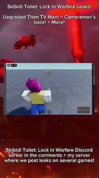 ST: Lock in Warfare Leaks! | Upgraded Titan TV Man! + ETV! + More! #shorts #skibiditoilet