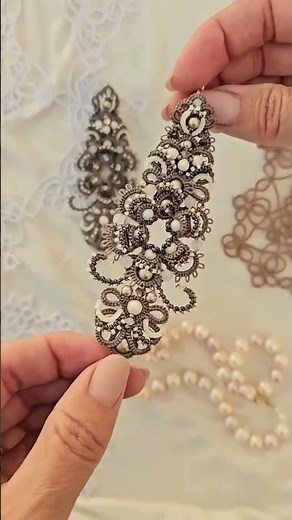 #tattingdesign #weaving #tatting #frivolite