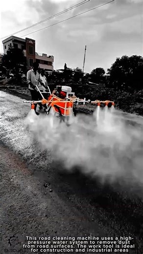 Road Cleaning Machine Work Tool Automatic Water Sprayer for time saving work
