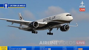 Awesome Airbus A350 arrivals on runway 24R at LAX during Tuesday’s Airline Videos Live broadcast! A busy day on the north side with these sleek heavies touching down in style. #airlinevideoslive #airlinevideos #airports #aviation #aviationdaily #airplanes #aviationlovers #airbusa350 | AIRLINE VIDEOS