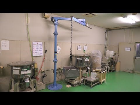 エアバランサー 粉体投入アタッチメント付き
