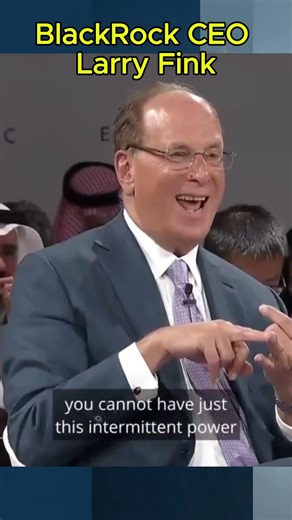 The Death of Renewables? Larry Fink Demands "Dispatchable" Power for AI