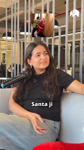 The BLUNT on Instagram: "Podcast with Santa 🎅 . . . . #relatable #funny #Santaclaus #christmas #reels"