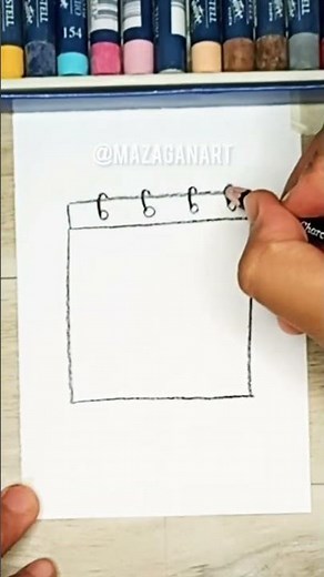 drawing a sticky note