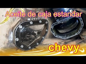 How to change the oil in a Chevy's gearbox