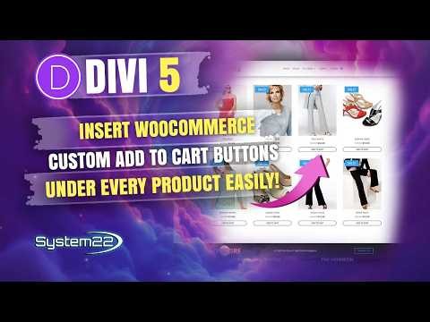 Divi 5 WooCommerce Hack – Add Custom Add To Cart Buttons Under Every Product