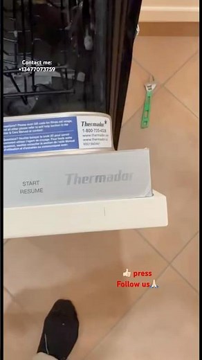 We had our Thermador dishwasher repaired. After the service, it’s working steadily🛠️ #nyc #repairs