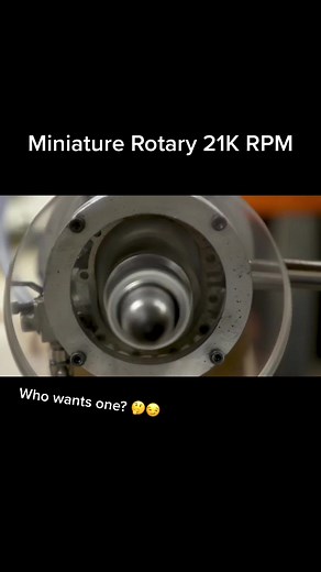 Miniature Rotary Engine - 21K RPM