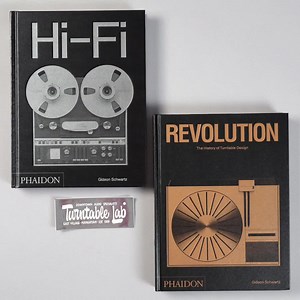 Summer reading 📚 ↘ Revolution / The History of Turntable Design ↘ Hi-FI / The History of High-End Audio Design ↳ get yours here: turntablelab.com/Books | Turntable Lab
