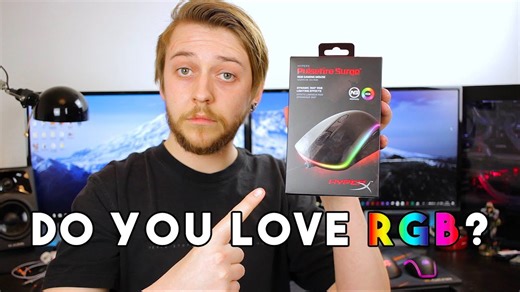 HyperX Pulsefire Surge RGB gaming mouse - do you love RGB?