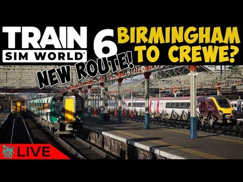 The FIRST DLC For Train Sim World 6 - WCML: Birmingham - Crewe