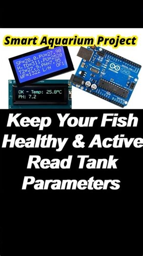 Arduino Project Aquarium | Monitor PH and TDS Fish Tank Parameter Short03