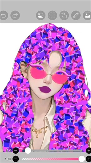 Satisfying Anime Hair Coloring! 🎨✨#animeart #haircolor #trending #viralshort #hyuga #animelove