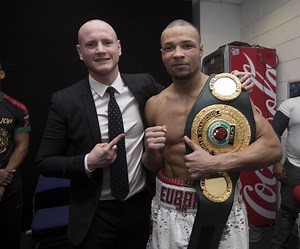 Photos: Groves Congratulates Eubank Jr. For Beating DeGale