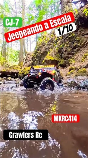 Crawler Rc jeep de control remoto #rc #radiocontrol #crawler #offroad #rcoffoad #axial #4x4 #rctoys