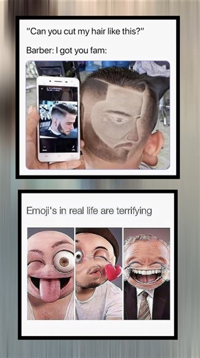 “Barber: I Got You Fam” 😂 Worst Haircut Ever & Real-Life Emojis Gone Wrong#viral #trending #funny