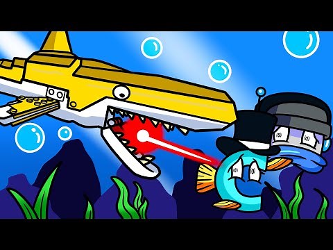 We Evolve Giant LEGO Sharks and Eat Everything in Feed and Grow: Fish!