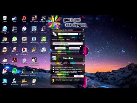 Como criar um Pen Drive bootável com Linux