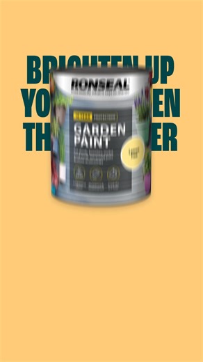 Transform wood, brick, terracotta and metal with Ronseal Garden Paint. Available in 29 Shades. | Ronseal UK & Ireland | Facebook